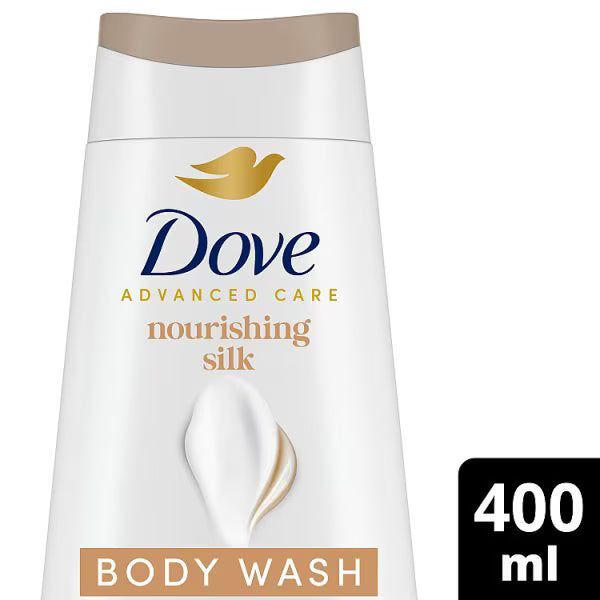 Dove Nourishing Silk Shower Gel 400ml - British product