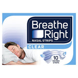 Breathe Right Clear Nasal Strips Small/Medium 10s GOODS Superdrug   