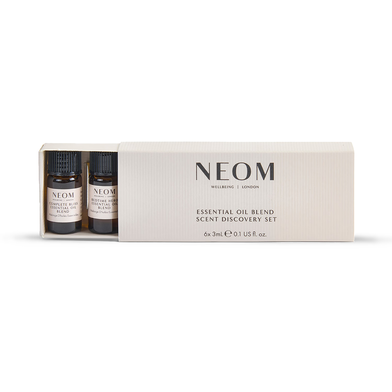 Neom essential oil scent discovery set (British brand)