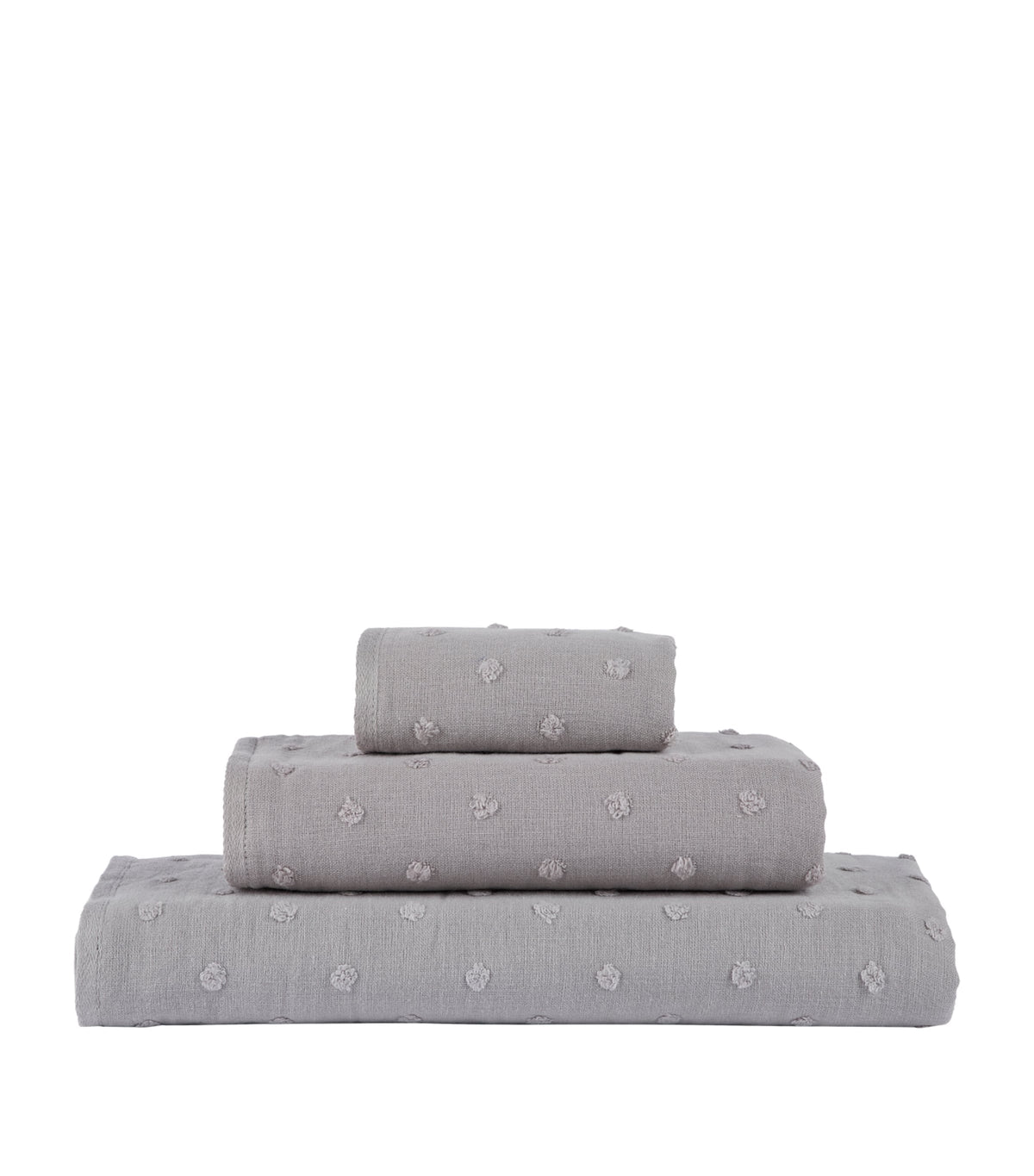 Uchino Zero Twist Gauze Dots Bath Towel 70cm x 140cm (British brand)