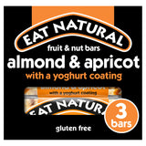 Eat Natural 3 Fruit & Nut Bars Almond & Apricot with a Yoghurt Coating GOODS ASDA   