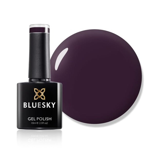 Bluesky gel polish Burgundy Brown bottle - British product