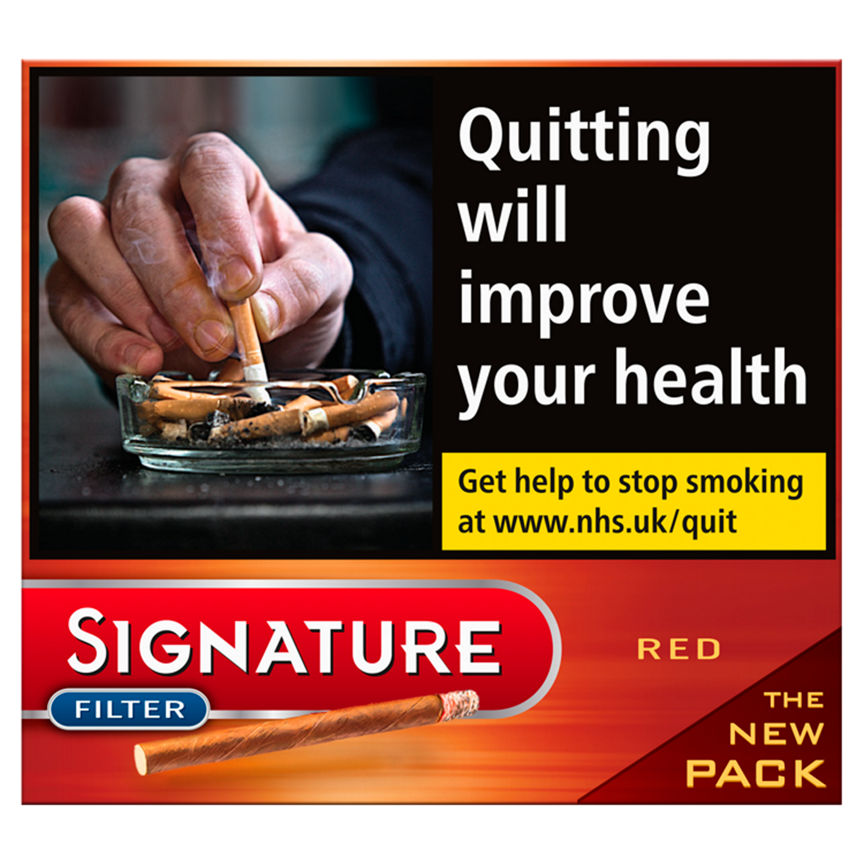 Signature Red Filter Multipack 5x10 Cigars GOODS ASDA   