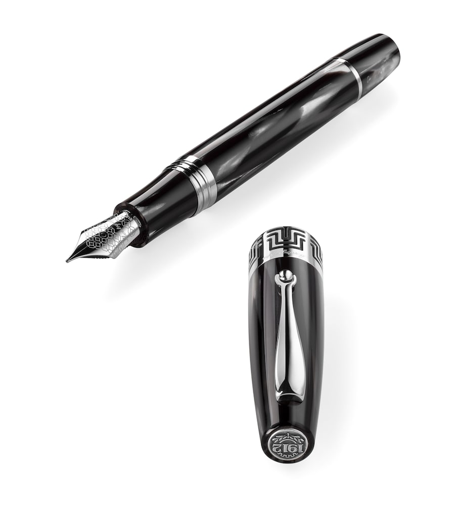 Montegrappa Extra 1930 Sterling Silver-Trim fountain pen, imported from the UK