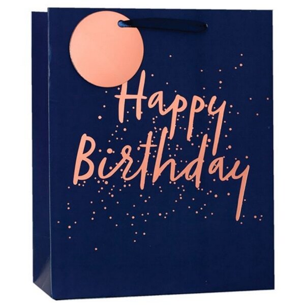 Simon Elvin Happy Birthday Foil Gift Bags (Pack of 6) (L) GOODS Superdrug   