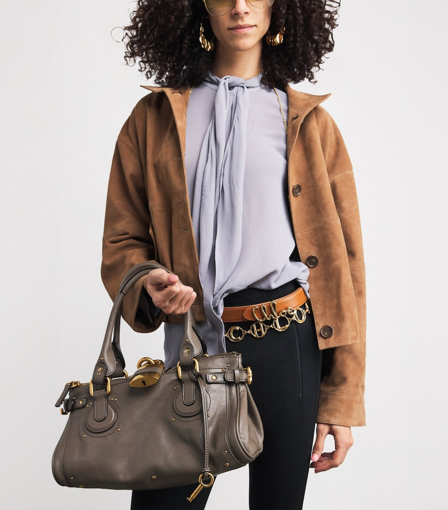 Chloé Iconic calfskin belt 3cm (British brand)