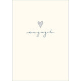 Silver Heart Engaged Card Miscellaneous M&S   