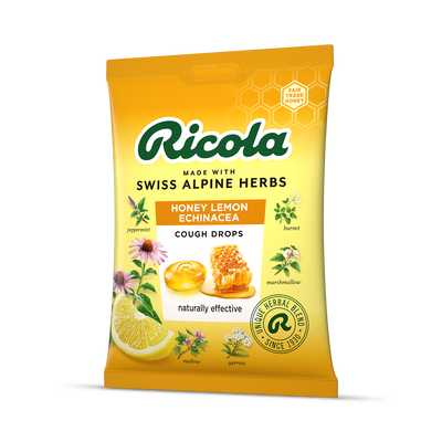 Pastilles aux herbes Ricola Miel Citron Echinacée 75g