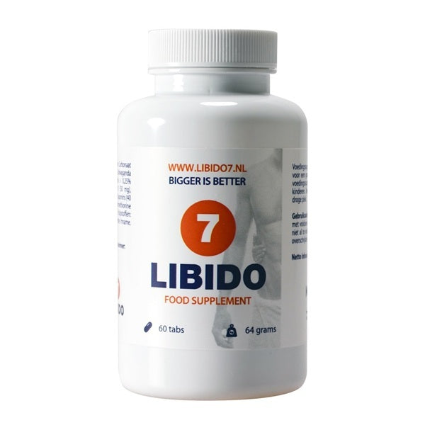 Morningstar Pharma Libido7 male vitality supplement 60 tablets (British brand)