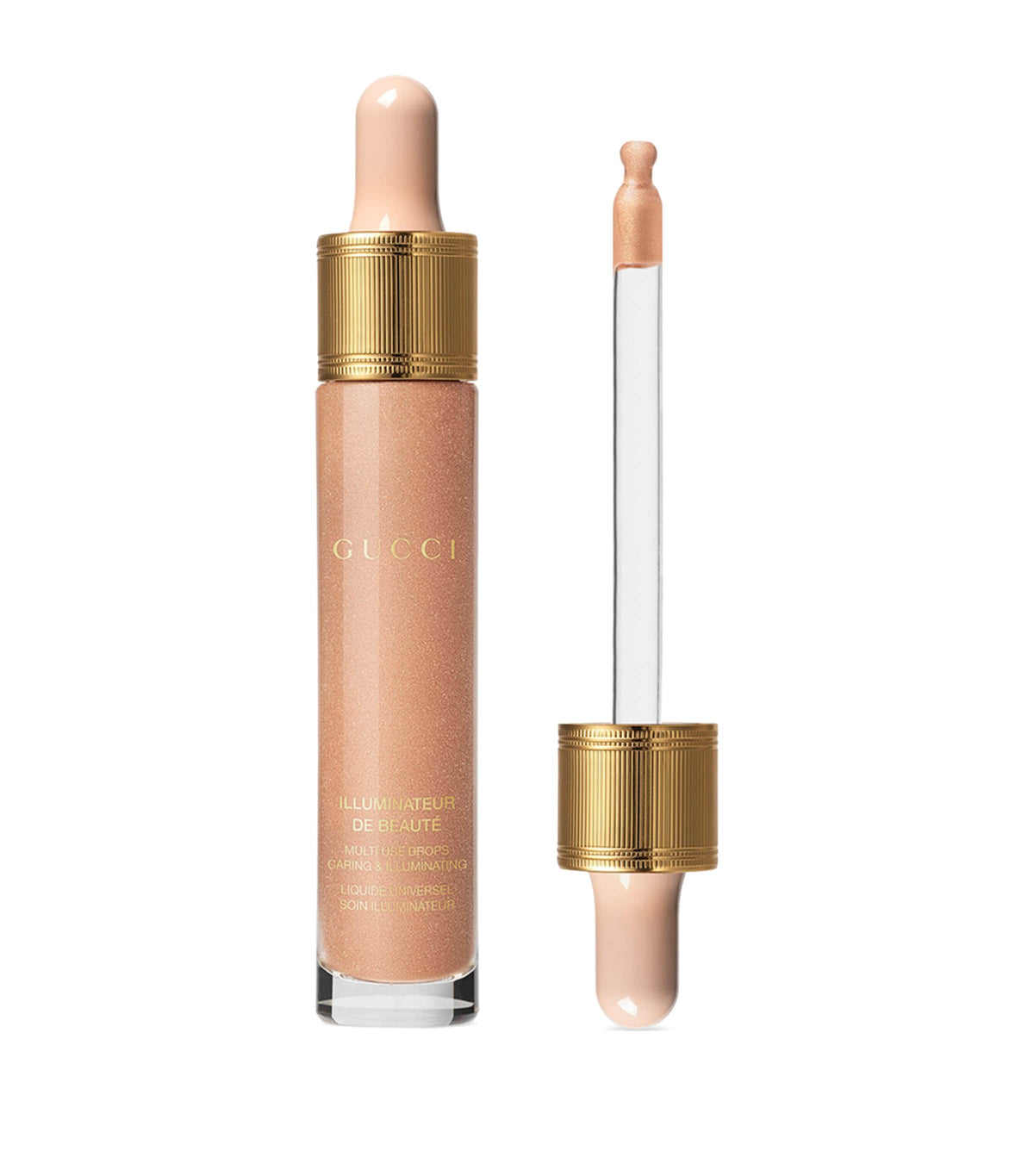 Gucci liquid highlighter golden shade, UK version