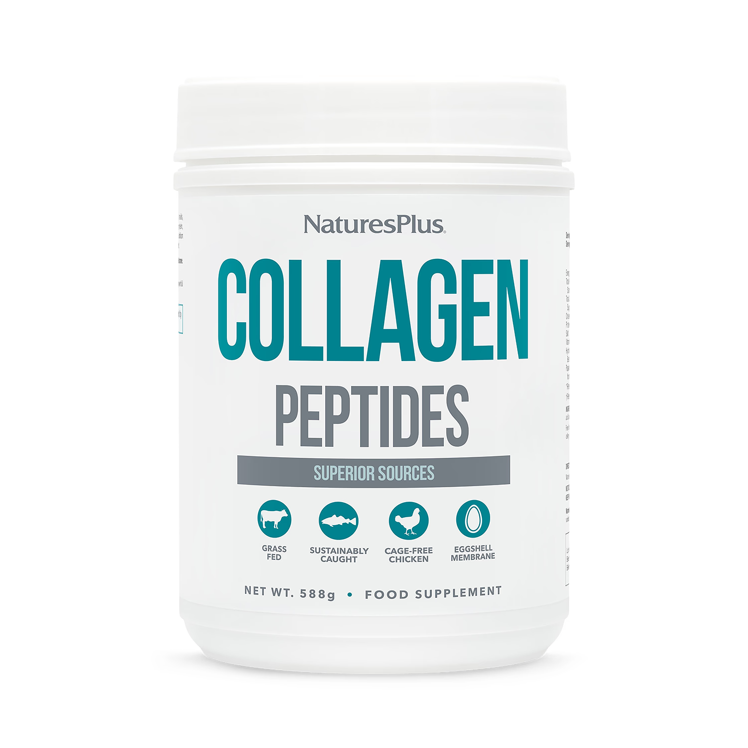 NaturesPlus Collagen Powder with Vitamin C 588g, UK version