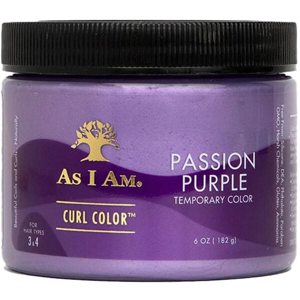 As I Am Curl Color Passion Purple Temporary Color