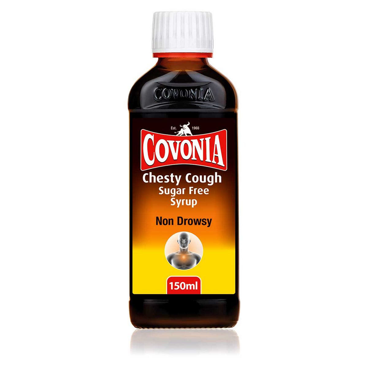 Covonia Chesty Cough Sugar Free Syrup - 150ml GOODS Boots   