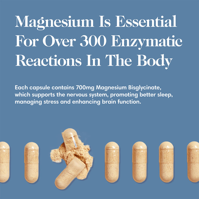 One Nutrition magnesium bisglycinate 90 capsules (British brand)