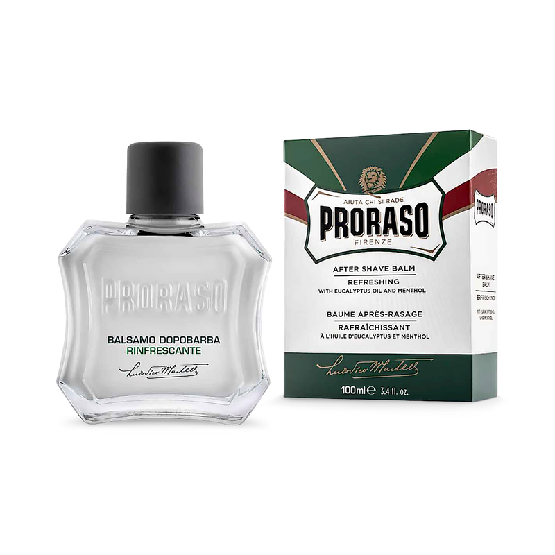 Proraso aftershave balm refreshing 100ml, imported from the UK