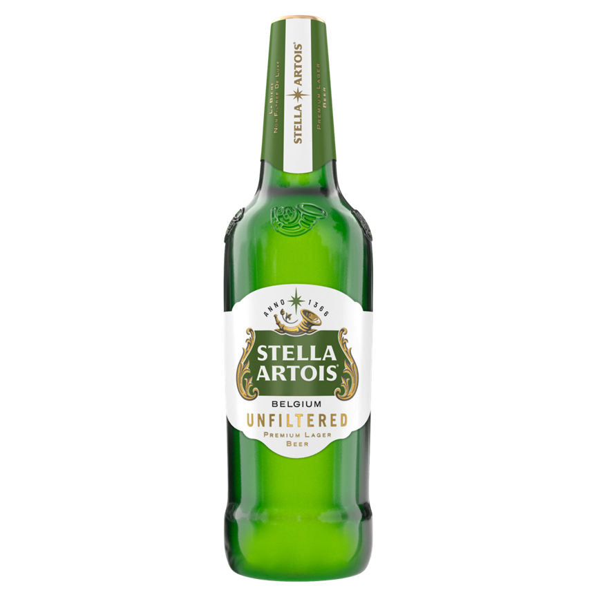 Stella Artois Belgium Unfiltered Premium Lager Beer GOODS ASDA   