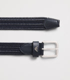 Emporio Armani woven leather belt 3cm - British product