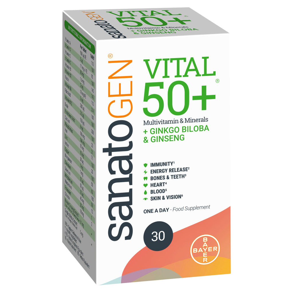 Sanatogen Vital 50+ Multivitamin Tablets x30