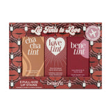 Benefit lip tint gift set 3x6ml (British brand)