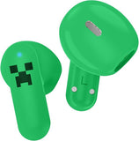 OTL Minecraft Creeper slide-open TWS earphones (British brand)