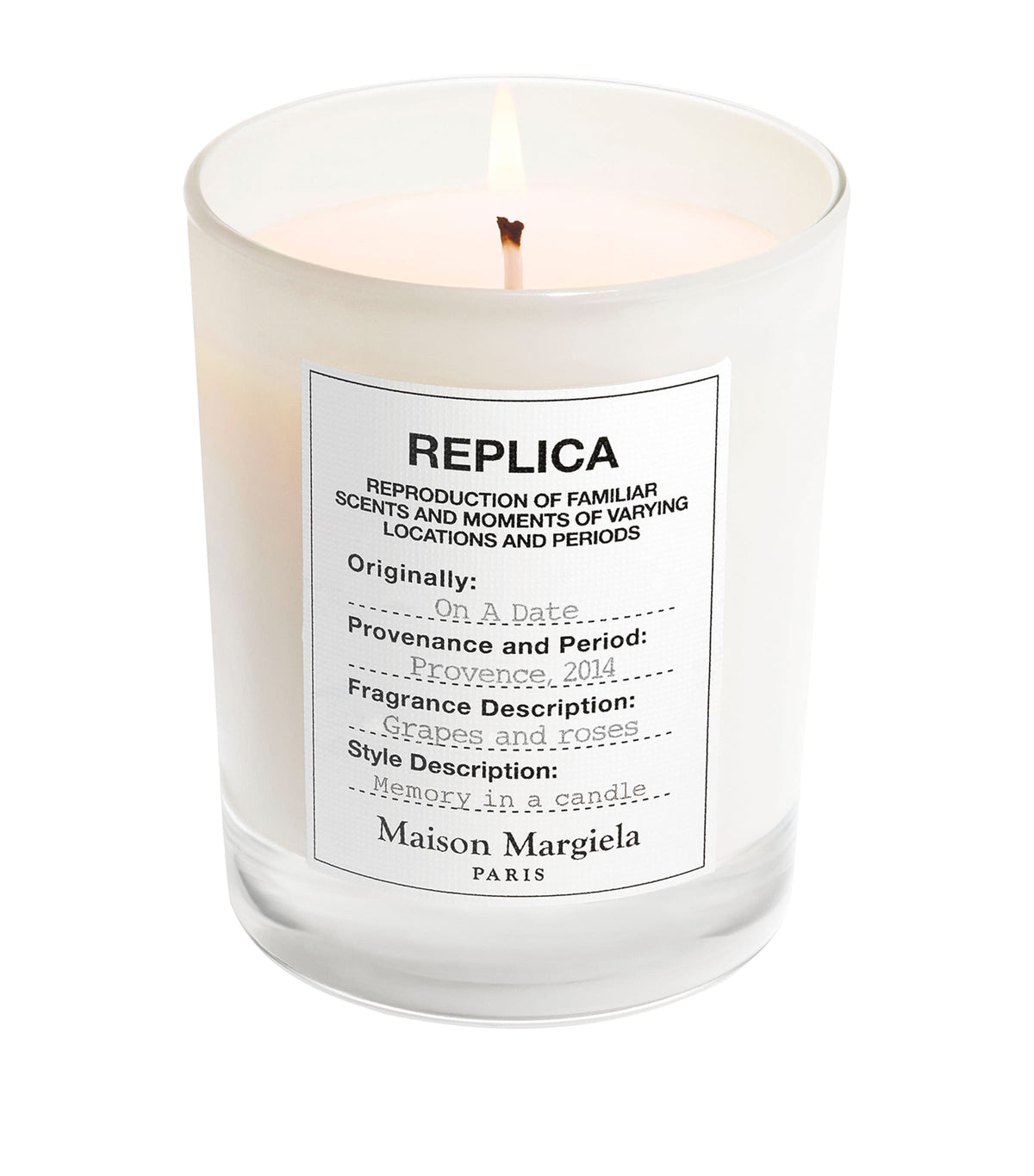 Maison Margiela On a Date scented candle 185g, imported from the UK