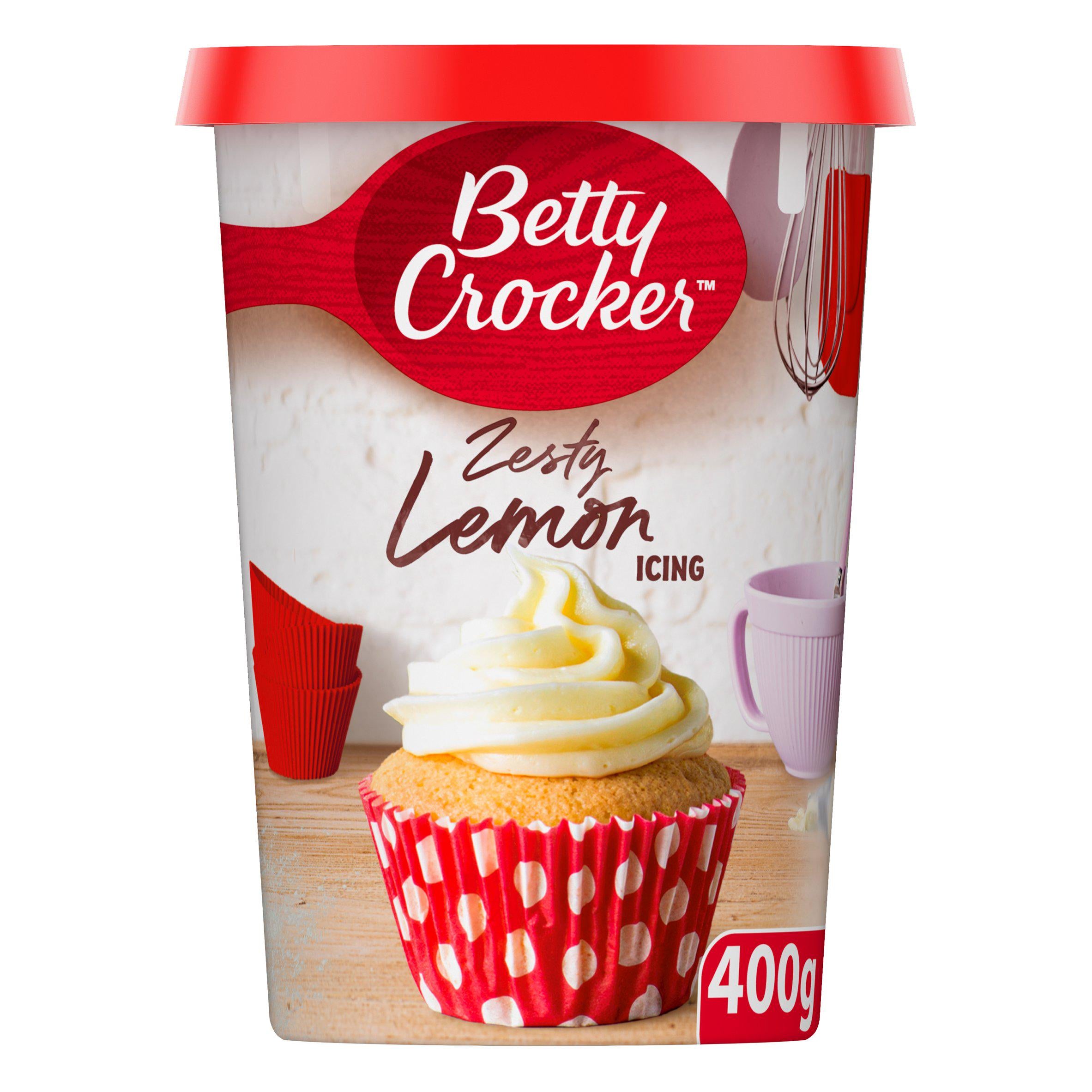 Betty Crocker Zesty Lemon Icing 400g GOODS Sainsburys   