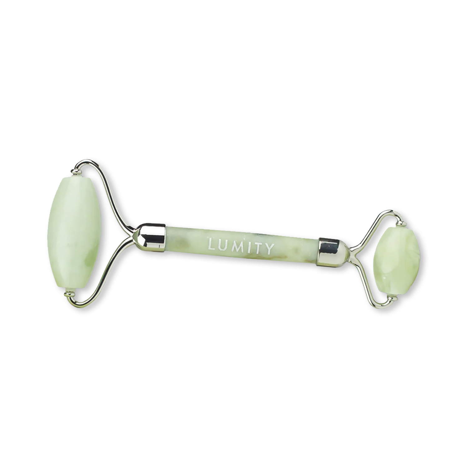 Lumity jade roller for facial massage and skincare, UK version