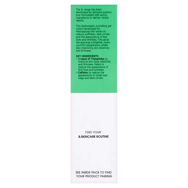 B. Menopause Hydrating Eye Cream 15ml with Caffeine - British product