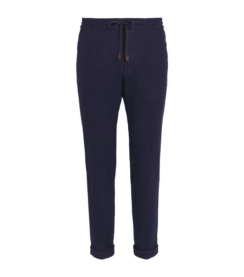 Slim-Fit Coloured Denim Biker Trousers with Multiple Zipped Pockets