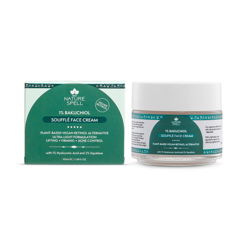 Nature Spell bakuchiol souffle face cream 100ml, UK version
