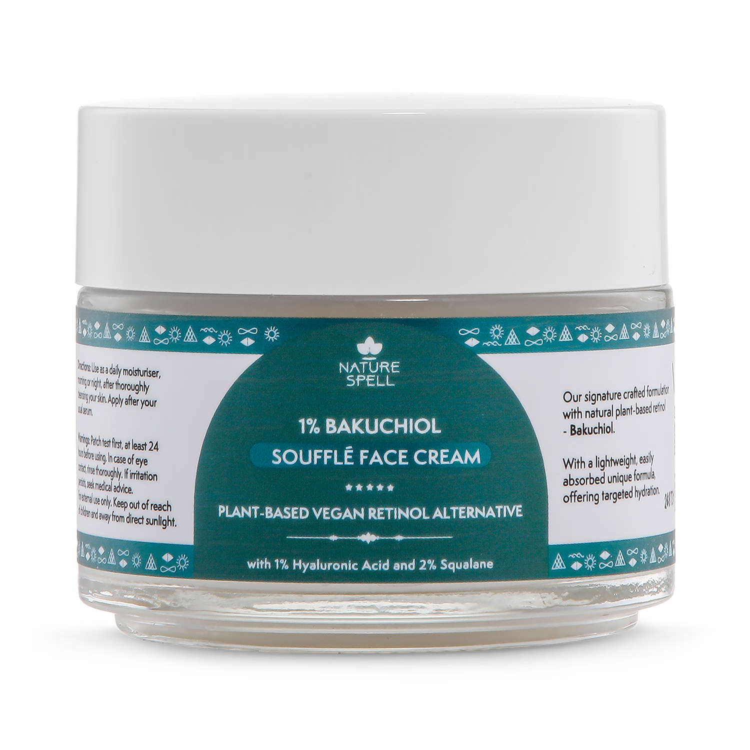 Nature Spell bakuchiol souffle face cream 100ml, UK version