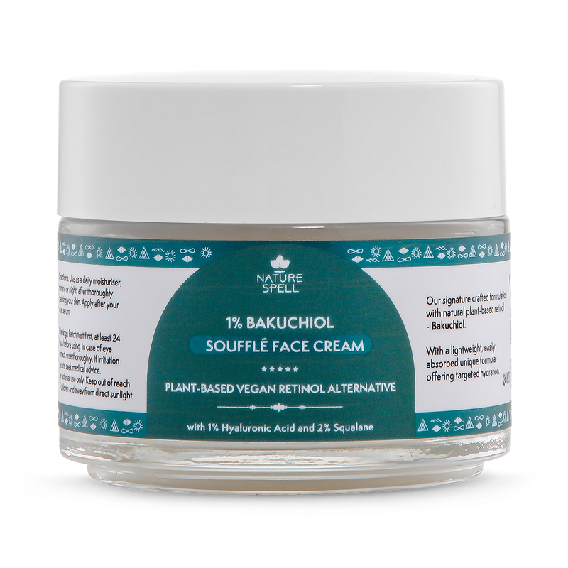 Nature Spell bakuchiol souffle face cream 100ml, UK version