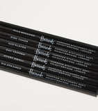 Harrods logo pencils set of 6, UK version