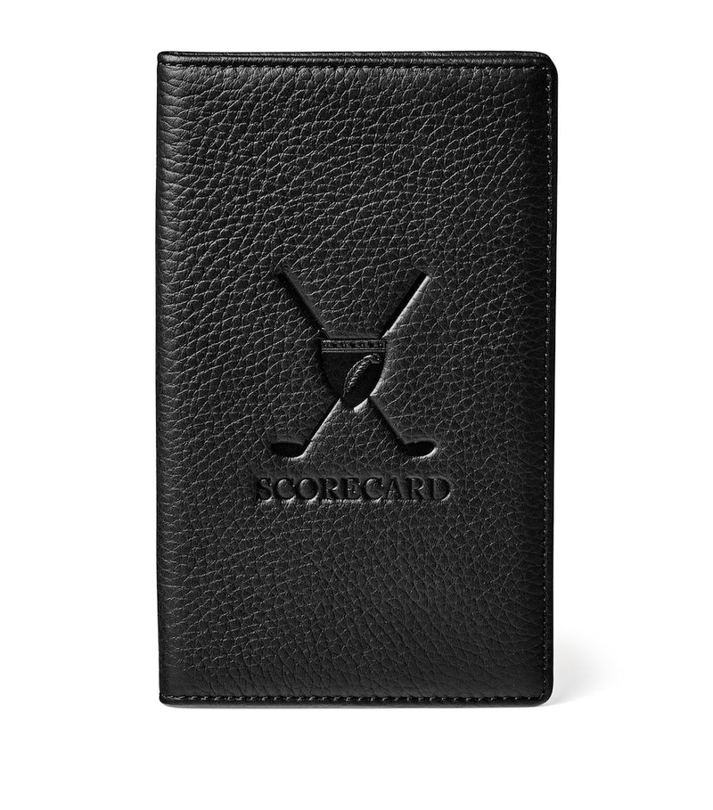 Aspinal of London leather gold scorecard holder (British brand)
