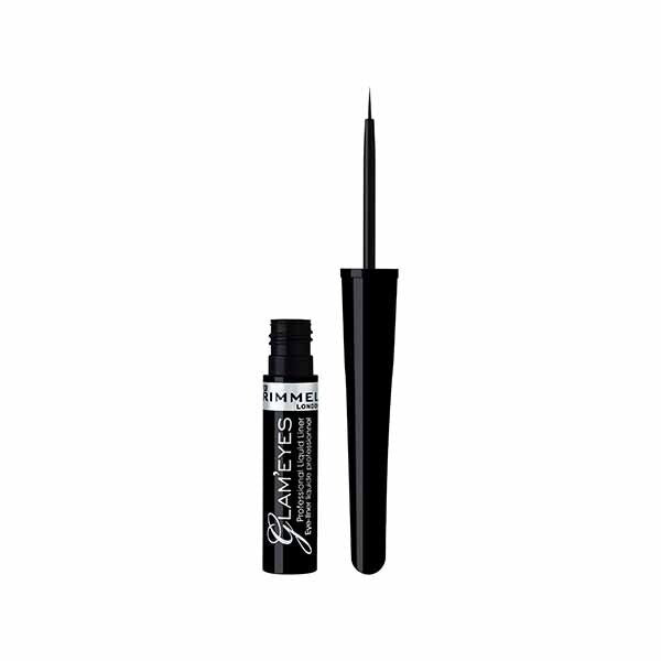 Rimmel Glam'Eyes Liquid EyeLiner Black Glamour 1 GOODS Superdrug   