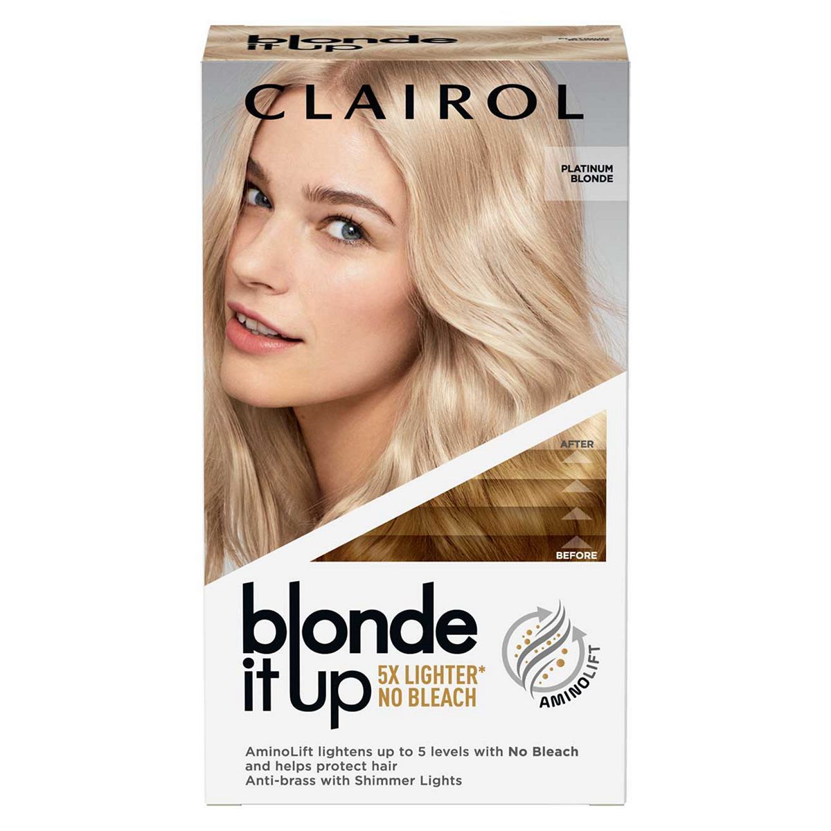 Clairol Blonde It Up Permanent High Lift No Bleach Platinum Blonde GOODS Boots   