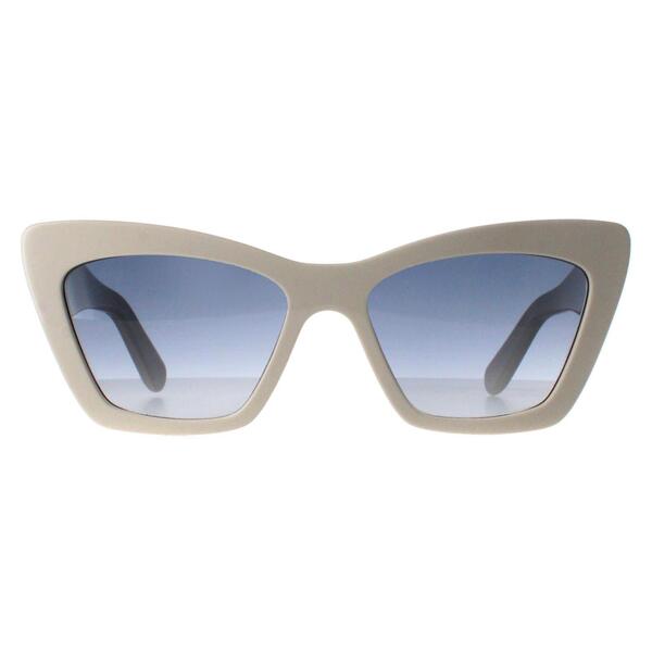 Salvatore Ferragamo women's sunglasses beige gradient, UK version