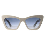 Salvatore Ferragamo women's sunglasses beige gradient, UK version