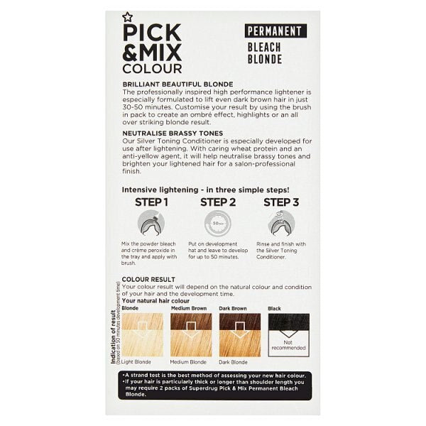 Pick & Mix Permanent Hair Bleach GOODS Superdrug   