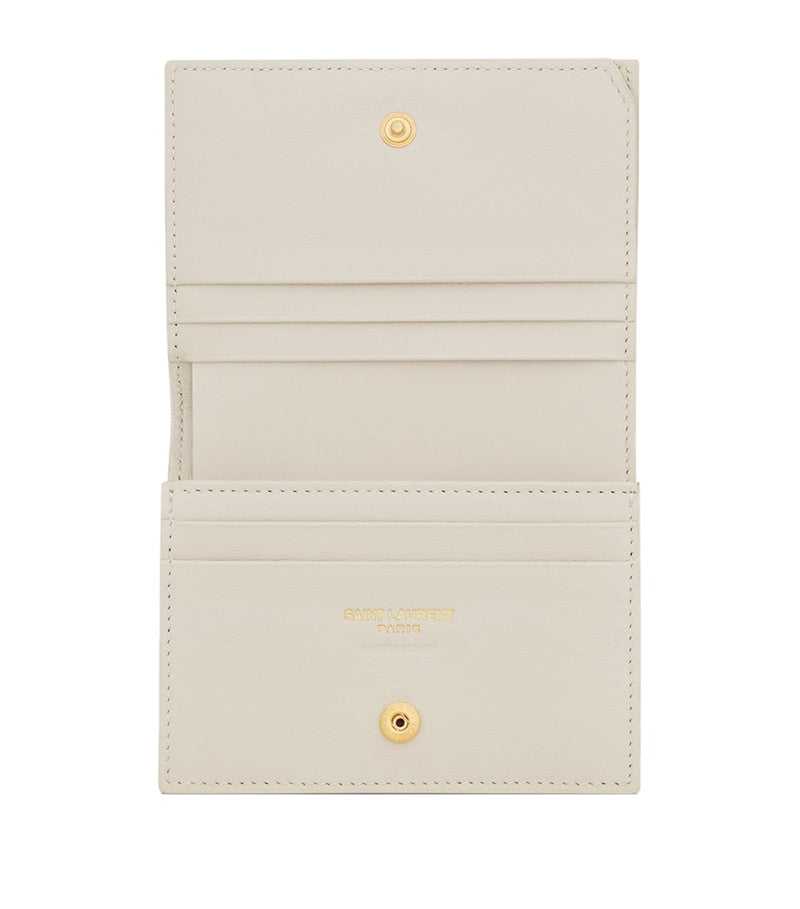Saint Laurent quilted leather wallet H9x11.5cm - British product