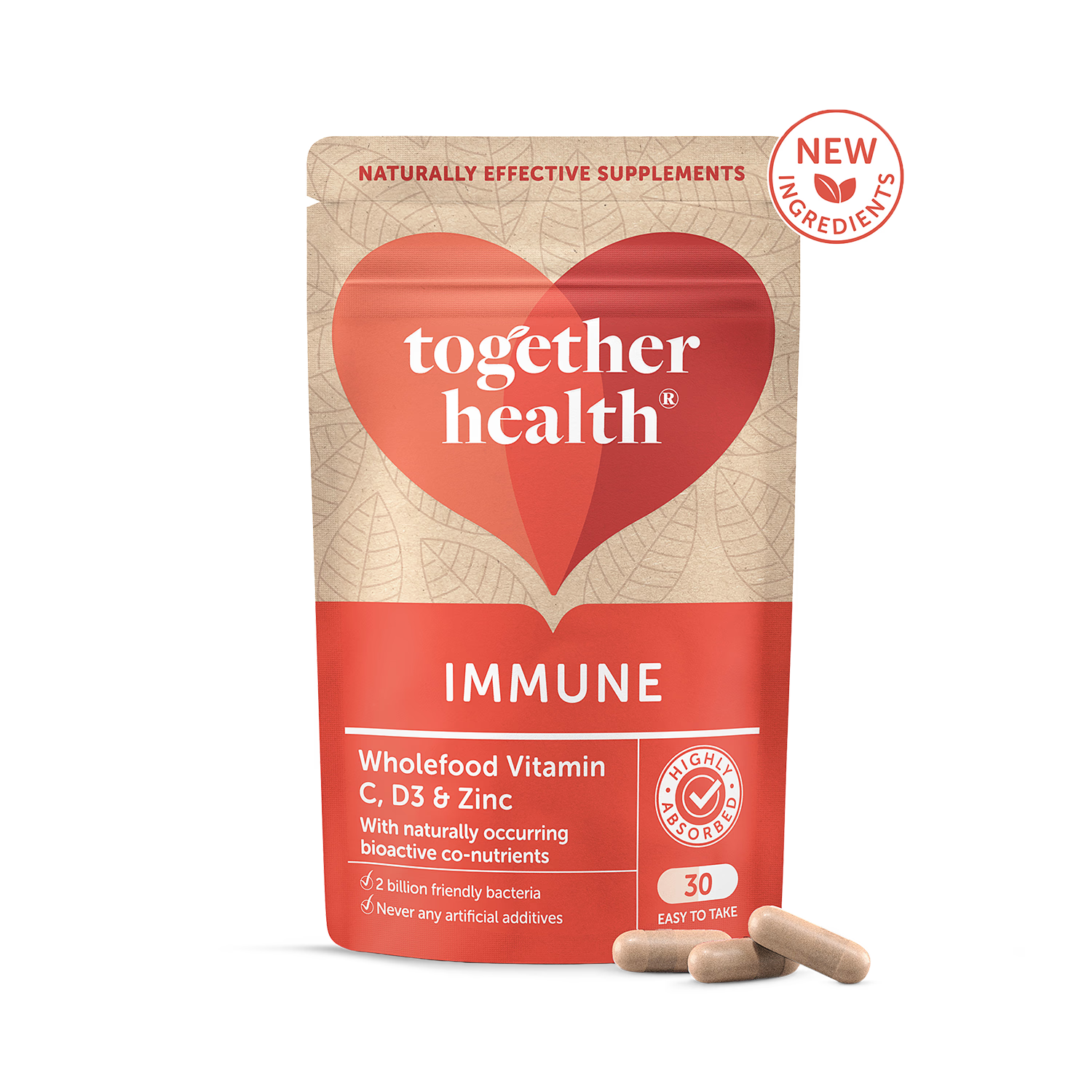 Together Health Immune 30 capsules - British product