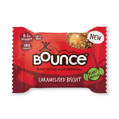 Bounce Karamellkjeks proteinball 40g