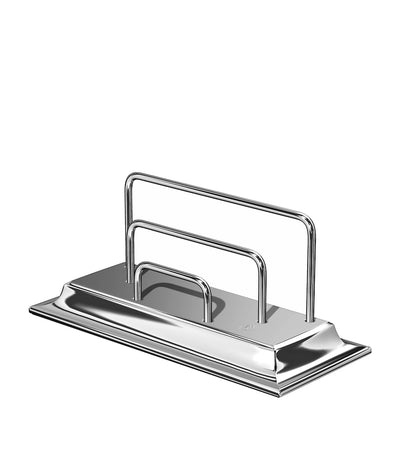 El Casco Chrome-Plated Envelope Holder Desk Organiser