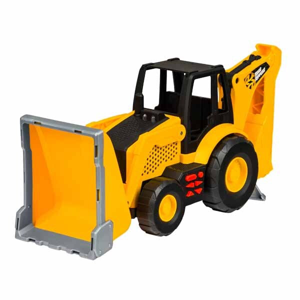 Nikko Mega Fleet backhoe construction toy 12 inch, UK version