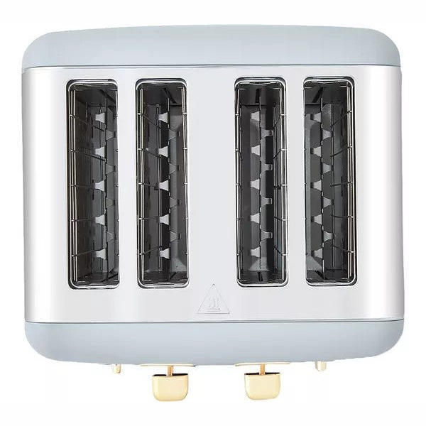 Morphy Richards 4-slice toaster navy with gold accents, UK version