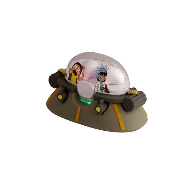 Lazerbuilt Rick and Morty Space Cruiser TWS earphones, imported from the UK