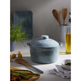 Gino D'Acampo Grey Round Casserole Dish 2L GOODS ASDA   