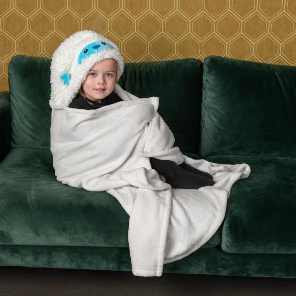 Cozy Noxxiez Yeti hooded blanket 130x100cm (British brand)