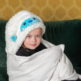 Cozy Noxxiez Yeti hooded blanket 130x100cm (British brand)