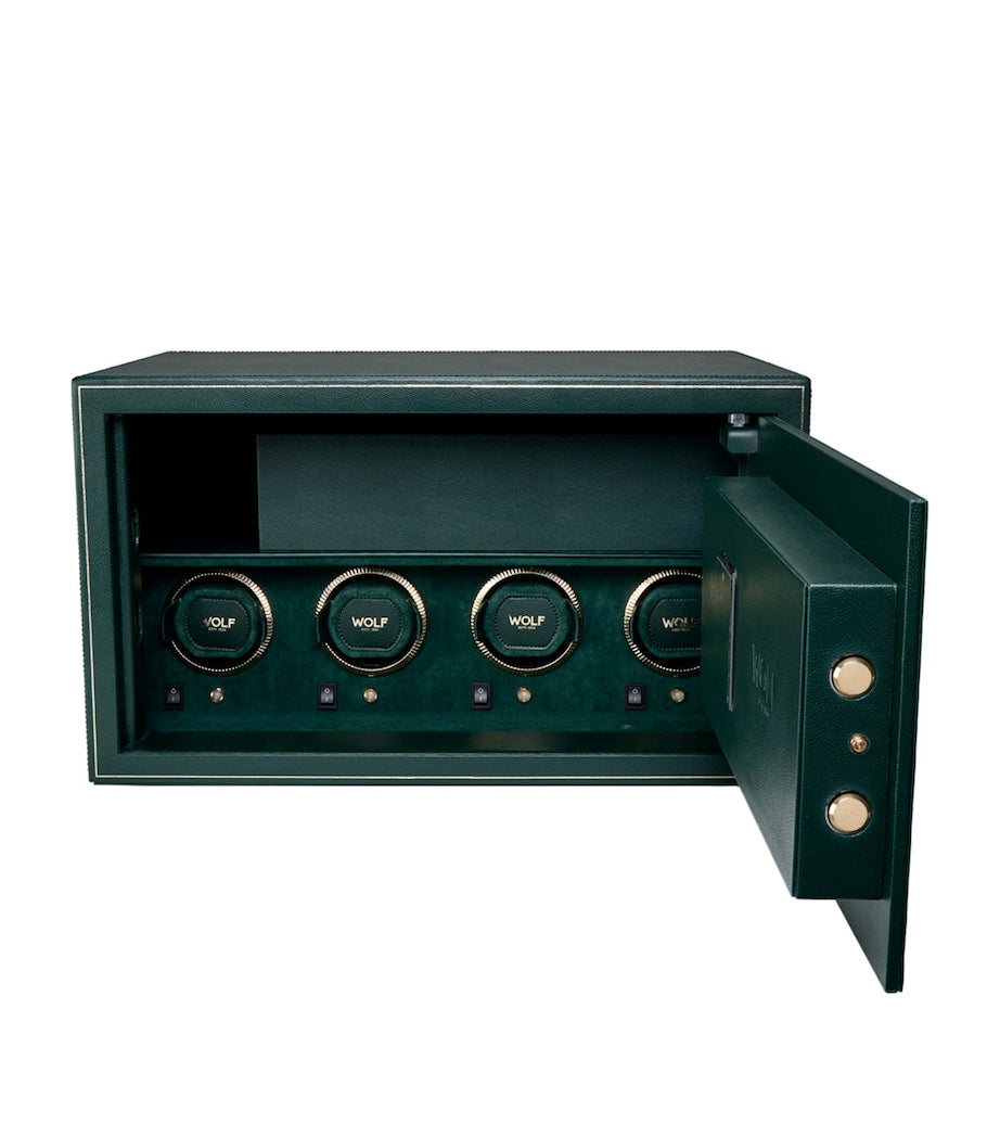 WOLF The Den watch winder safe vegan leather, UK version